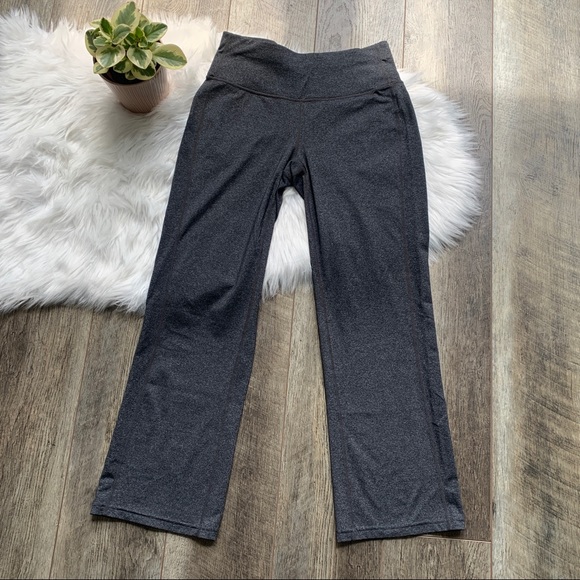 Prana Julia Straight Leg Yoga Pants Charcoal Grey - Picture 4 of 13